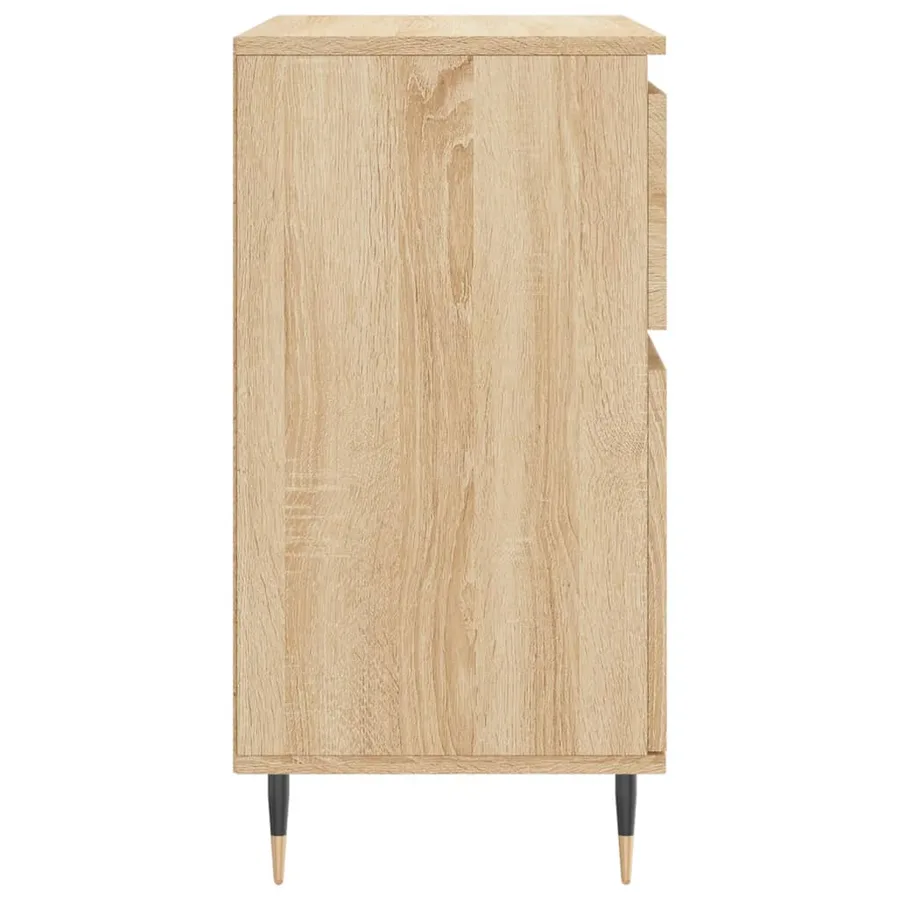Buffet Chêne sonoma 60x35x70 cm Bois d'ingénierie - 7
