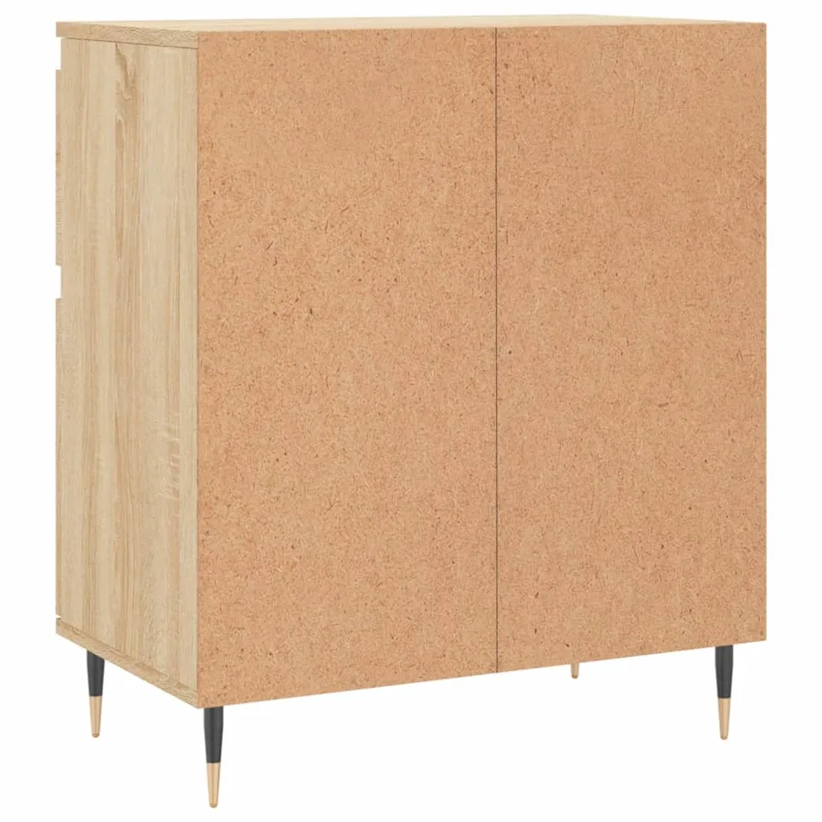 Buffet Chêne sonoma 60x35x70 cm Bois d'ingénierie - 8