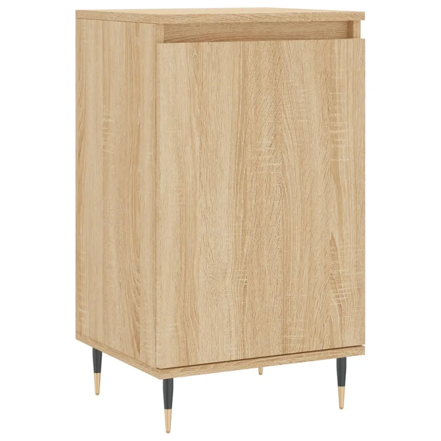 Buffet chêne sonoma 40x35x70 cm bois d'ingénierie - 2