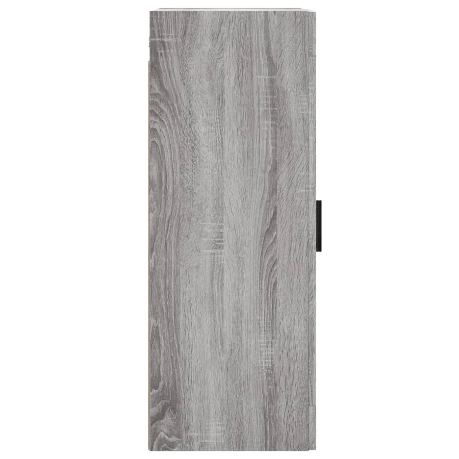 Armoire murale sonoma gris 34,5x34x90 cm bois d'ingénierie - 8