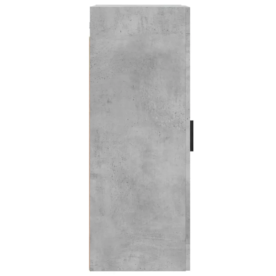 Armoire murale gris béton 34,5x34x90 cm bois d'ingénierie - 8