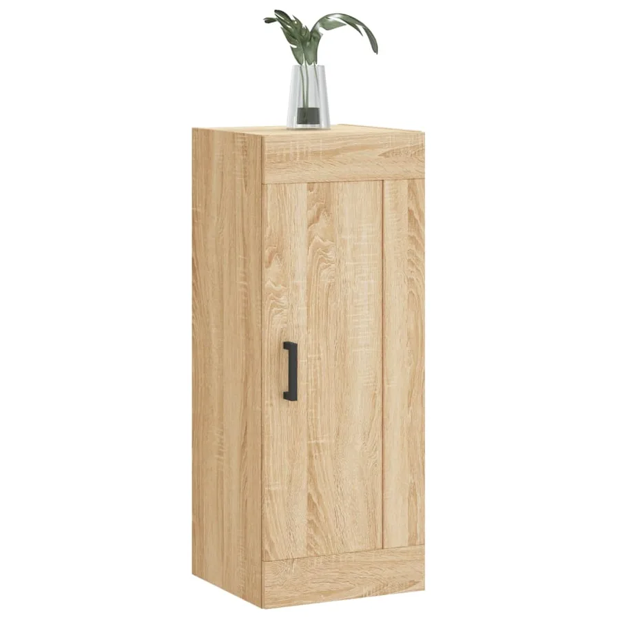 Armoire murale chêne sonoma 34,5x34x90 cm bois d'ingénierie - 4