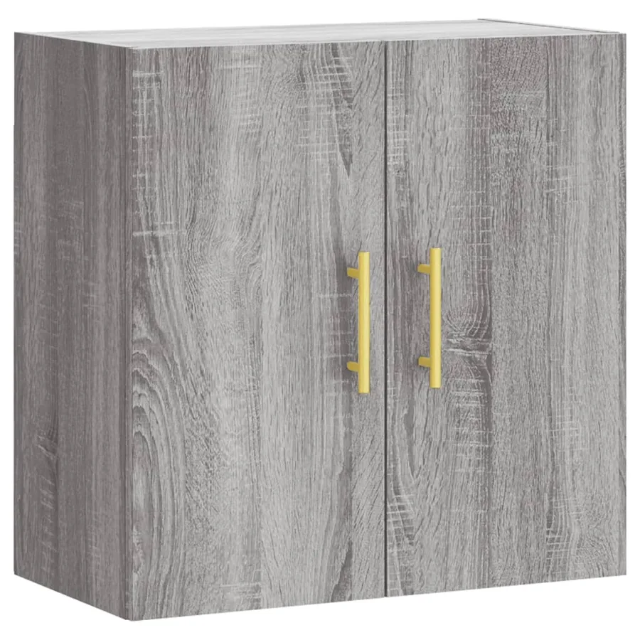 Armoire murale sonoma gris 60x31x60 cm bois d'ingénierie - 2
