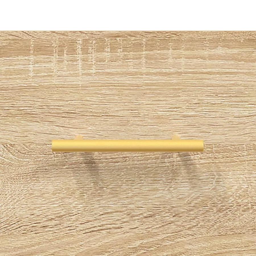 Tables de chevet murales 2 pcs chêne sonoma 35x35x20 cm - 10