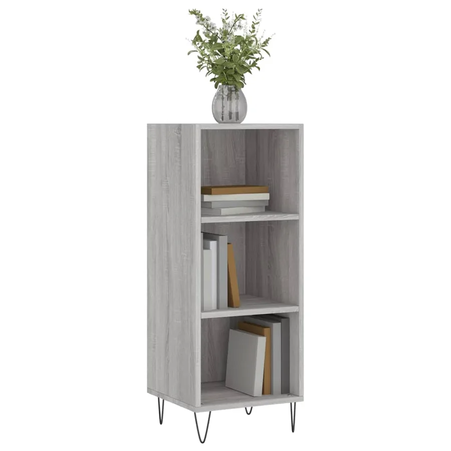 Buffet sonoma gris 34,5x32,5x90 cm bois d'ingénierie - 3