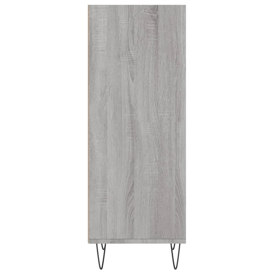 Buffet sonoma gris 34,5x32,5x90 cm bois d'ingénierie - 5