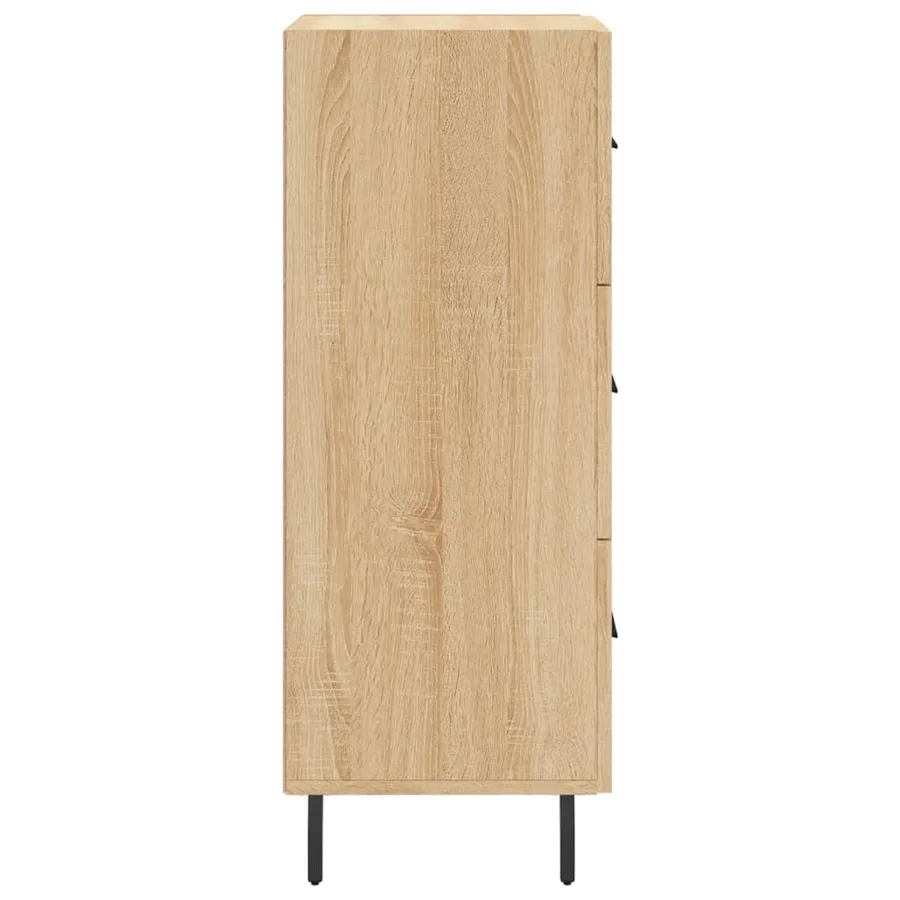 Buffet Chêne sonoma 34,5x34x90 cm Bois d'ingénierie - 7