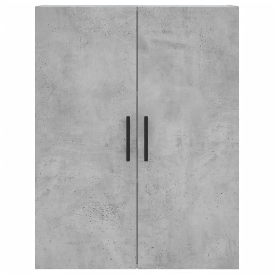 Armoire murale gris béton 69,5x34x90 cm - 7