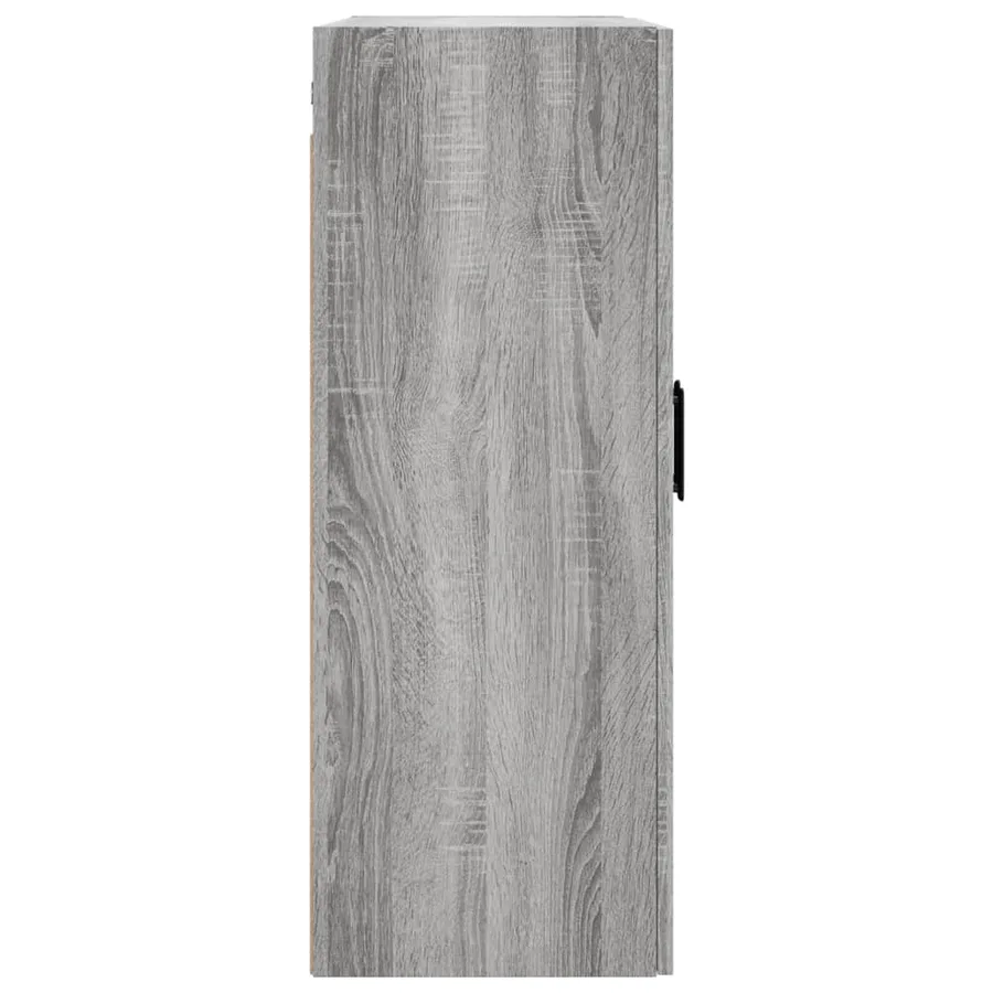 Armoire murale sonoma gris 69,5x34x90 cm - 8