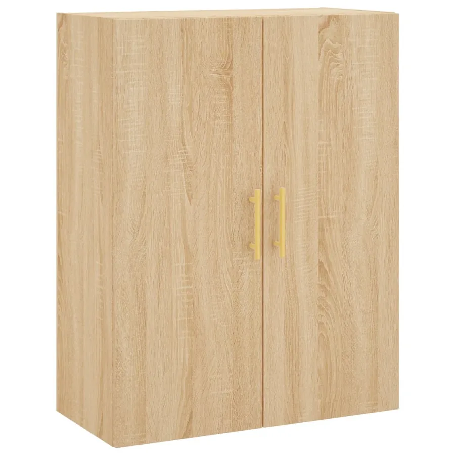 Armoire murale chêne sonoma 69,5x34x90 cm - 2