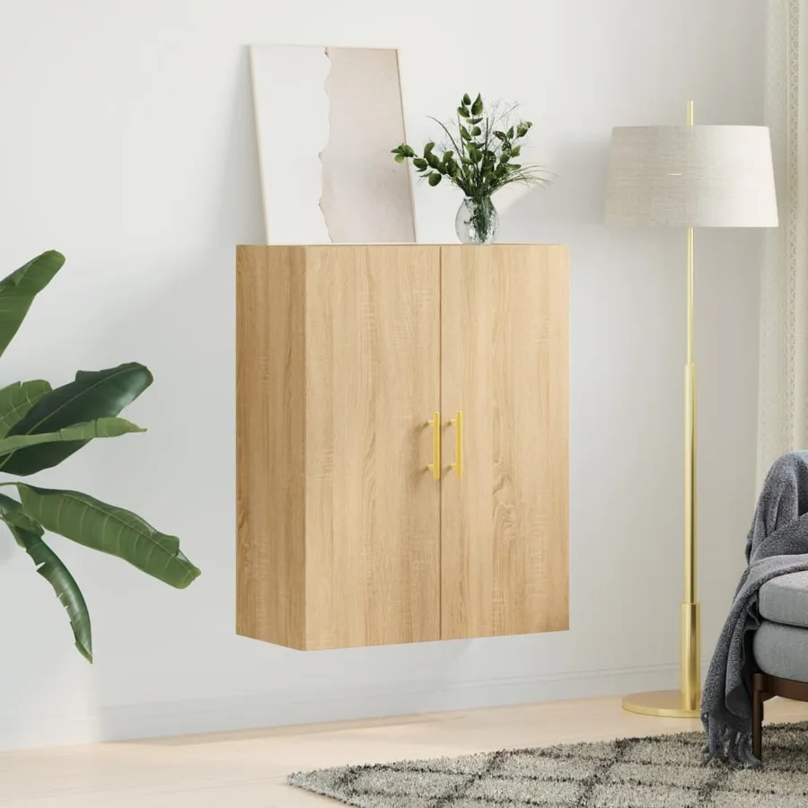 Armoire murale chêne sonoma 69,5x34x90 cm - 3