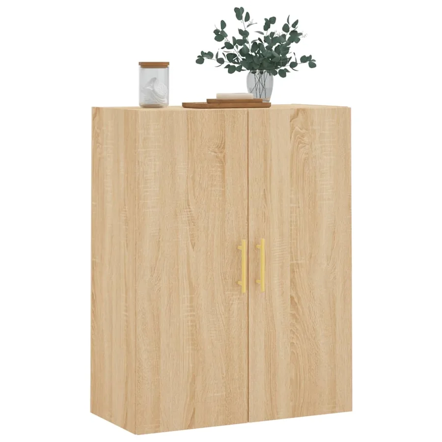 Armoire murale chêne sonoma 69,5x34x90 cm - 4