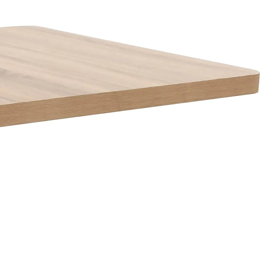 Table de bistro marron clair 80x80 cm MDF - 4