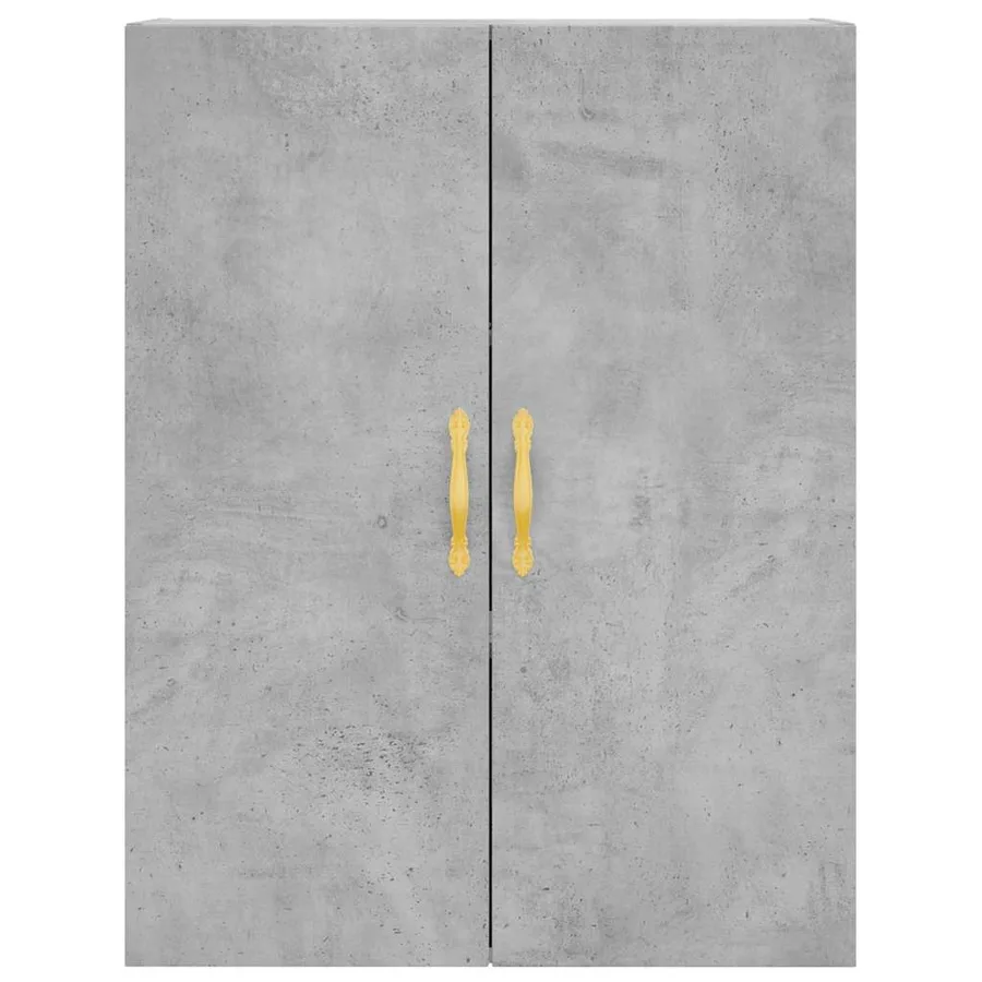 Armoire murale gris béton 69,5x34x90 cm - 7