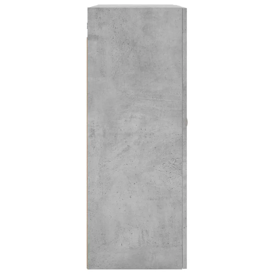 Armoire murale gris béton 69,5x34x90 cm - 8