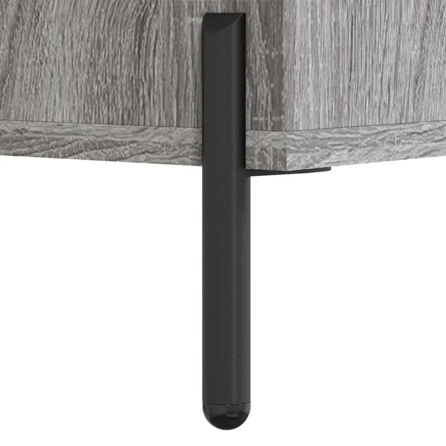 Buffet sonoma gris 69,5x34x90 cm bois d'ingénierie - 10