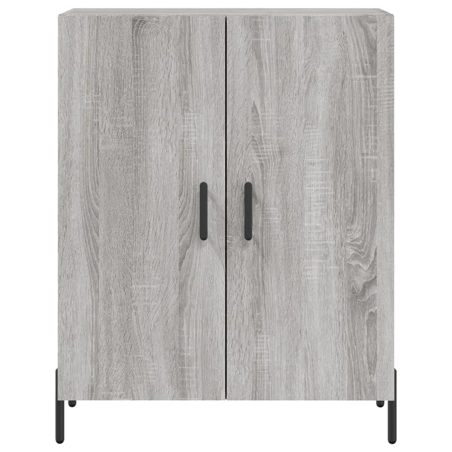 Buffet sonoma gris 69,5x34x90 cm bois d'ingénierie - 5