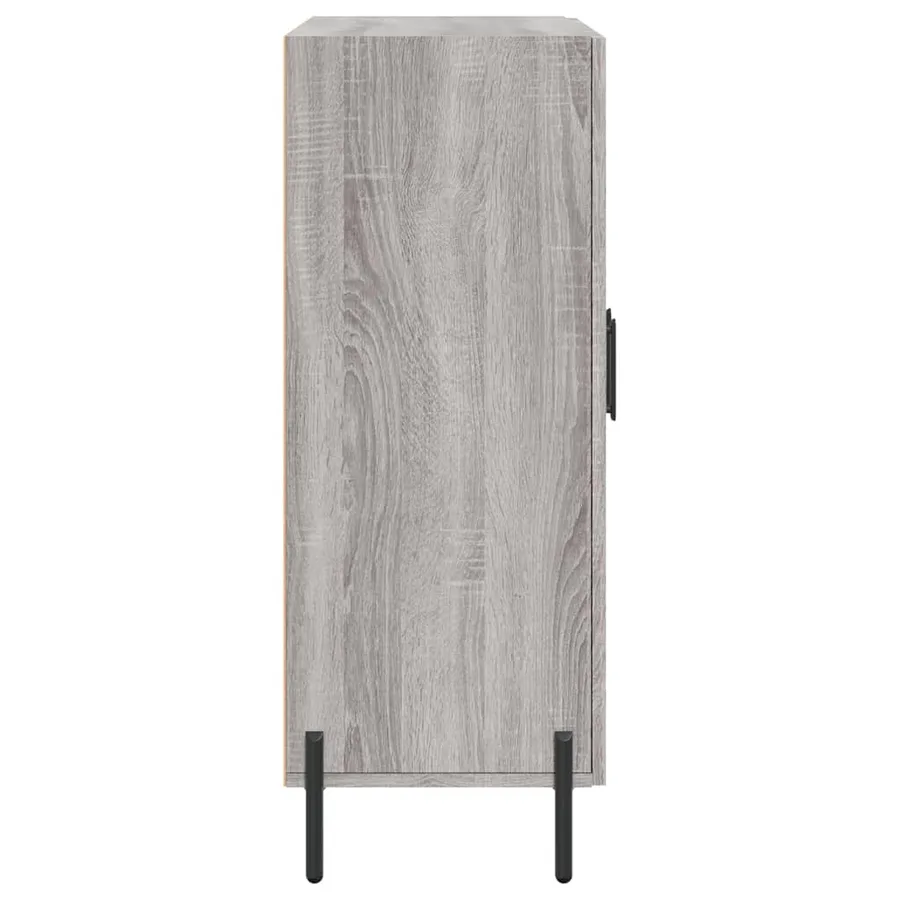 Buffet sonoma gris 69,5x34x90 cm bois d'ingénierie - 7