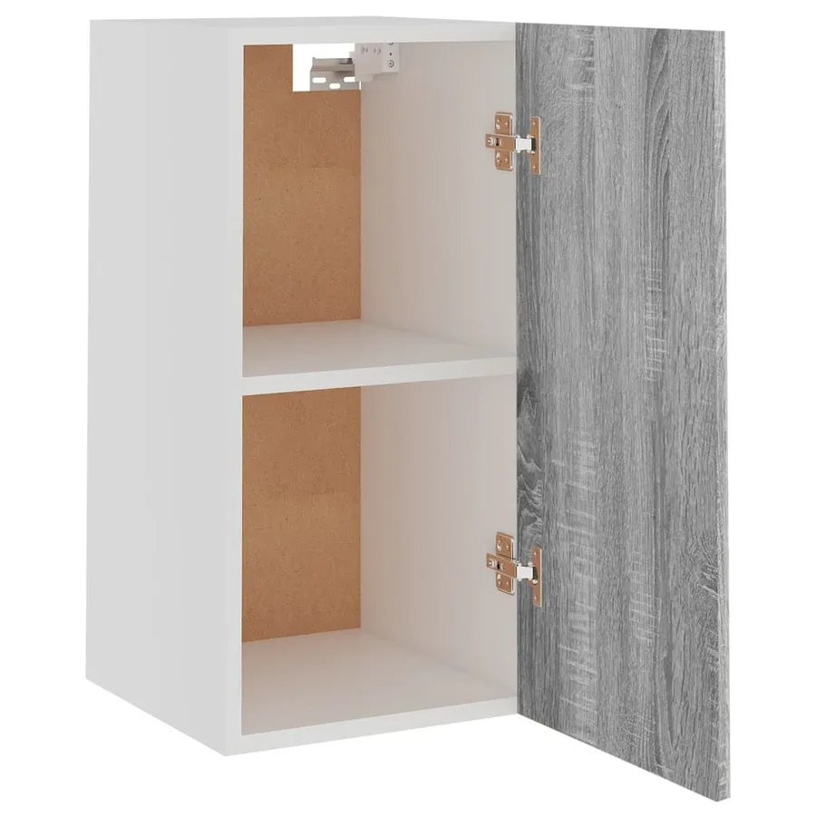 Armoire suspendue "Lyon" Gris Sonoma 29,5 x 31 x 60 cm Bois d'ingénierie - 6