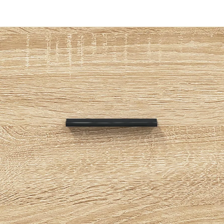 Table de chevet chêne sonoma 40x35x47,5 cm bois d’ingénierie - 9
