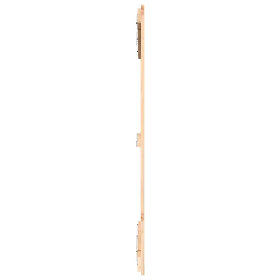 Tête de lit murale 127,5x3x110 cm Bois massif de pin - 5