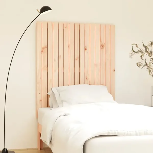 Tête de lit murale 95,5x3x110 cm Bois massif de pin