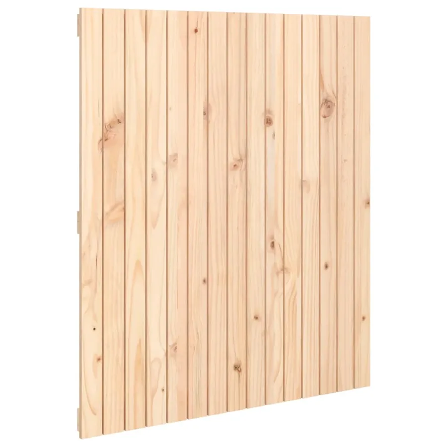 Tête de lit murale 95,5x3x110 cm Bois massif de pin - 2