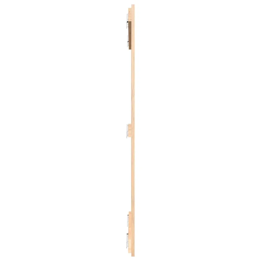 Tête de lit murale 95,5x3x110 cm Bois massif de pin - 5