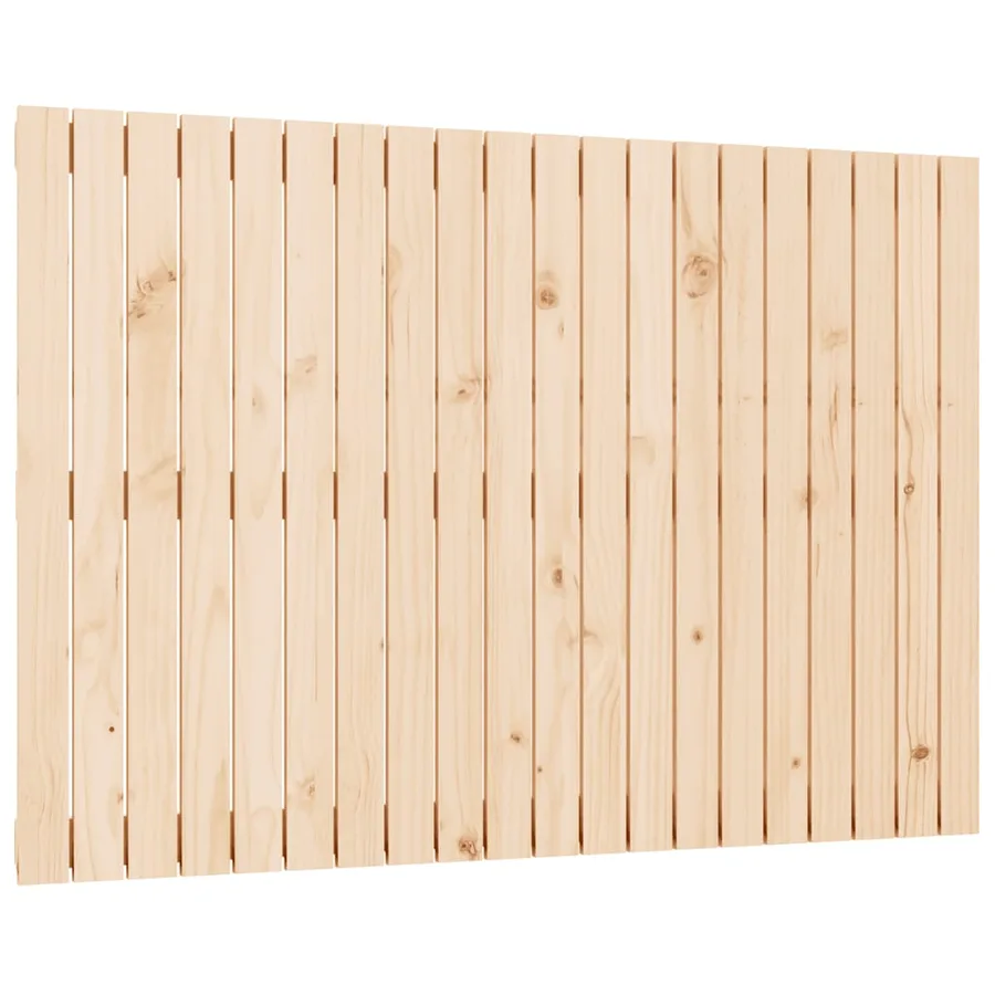 Tête de lit murale 127,5x3x90 cm Bois massif de pin - 2