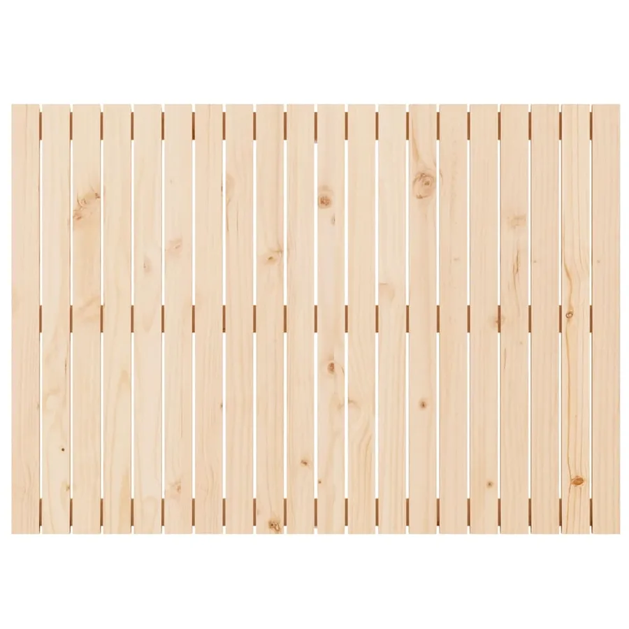 Tête de lit murale 127,5x3x90 cm Bois massif de pin - 4