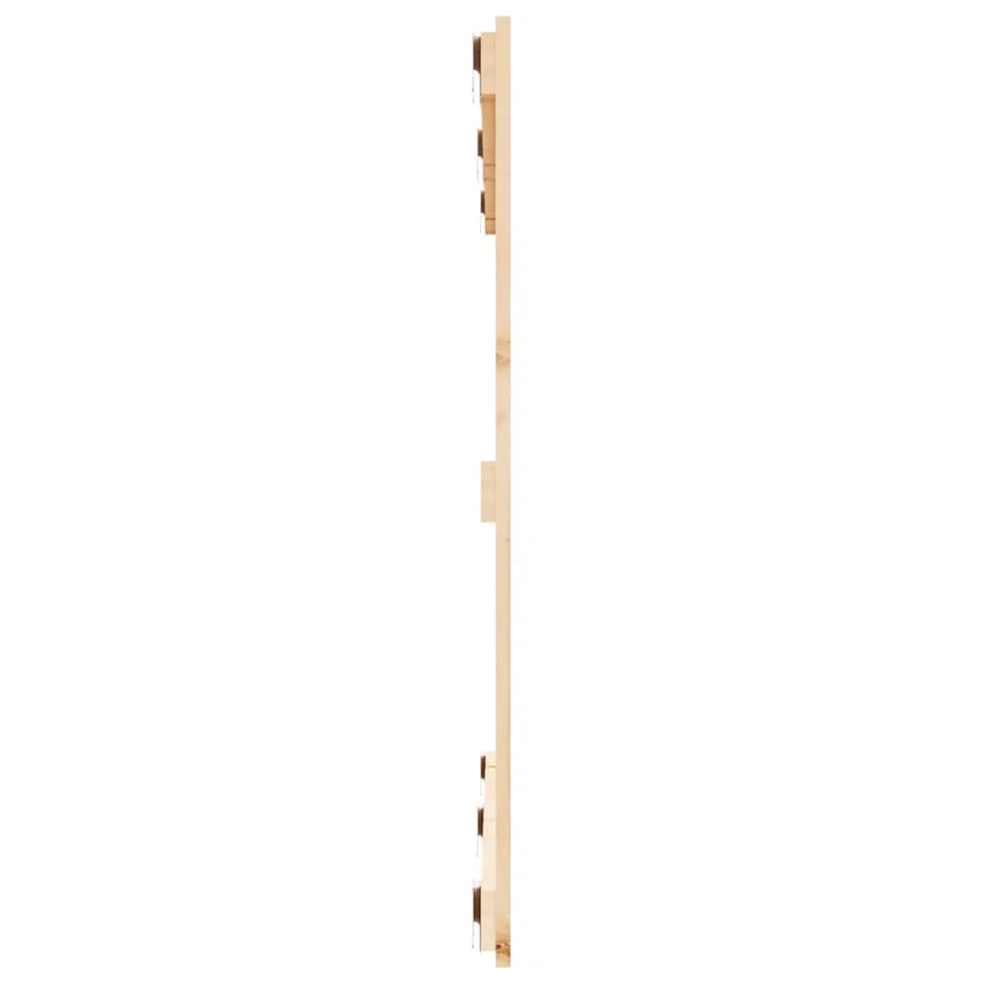 Tête de lit murale 127,5x3x90 cm Bois massif de pin - 5