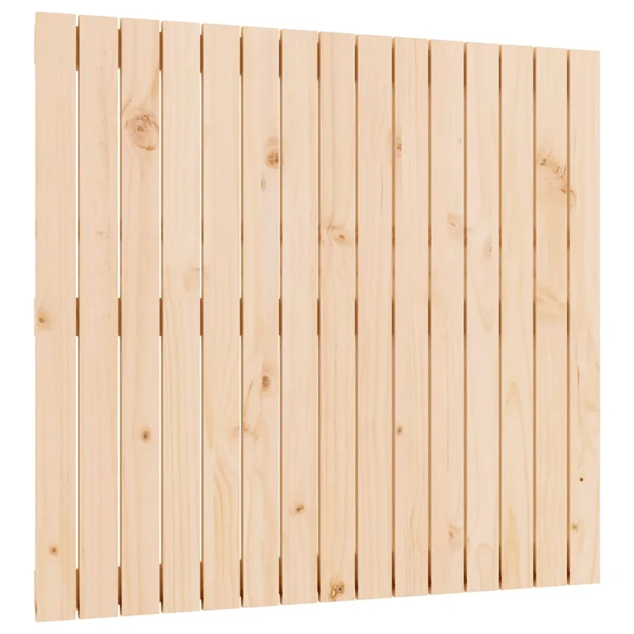 Tête de lit murale 95,5x3x90 cm Bois massif de pin - 2