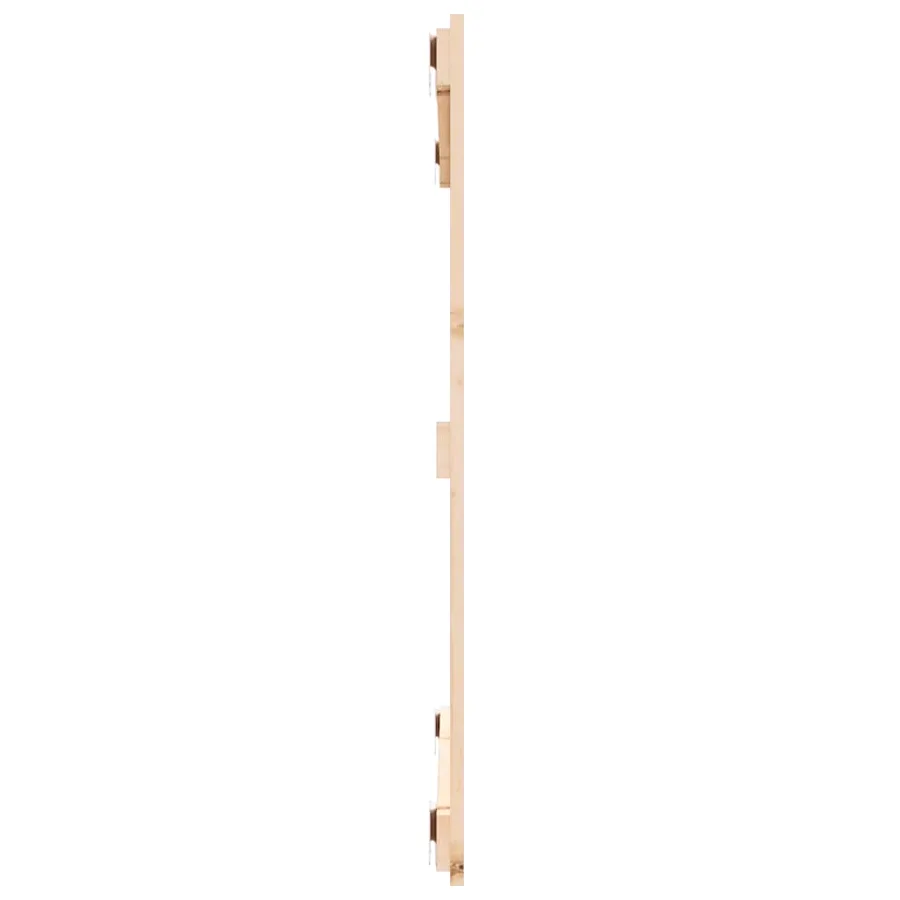 Tête de lit murale 95,5x3x90 cm Bois massif de pin - 5