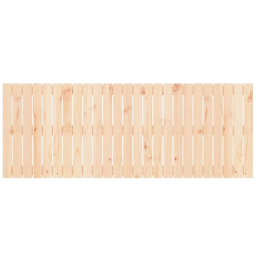 Tête de lit murale 159,5x3x60 cm Bois massif de pin - 4