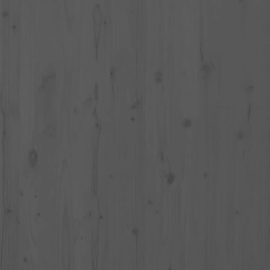 Tête de lit murale Gris 96x3x91,5 cm Bois massif de pin - 7