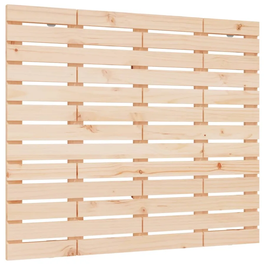 Tête de lit murale 106x3x91,5 cm Bois massif de pin - 2
