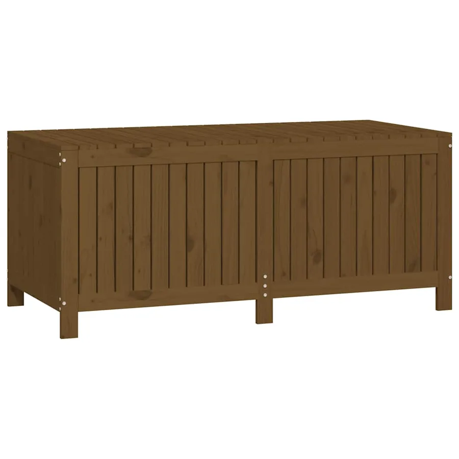 Boîte de rangement de jardin Marron miel 147x68x64 cm Bois pin - 5