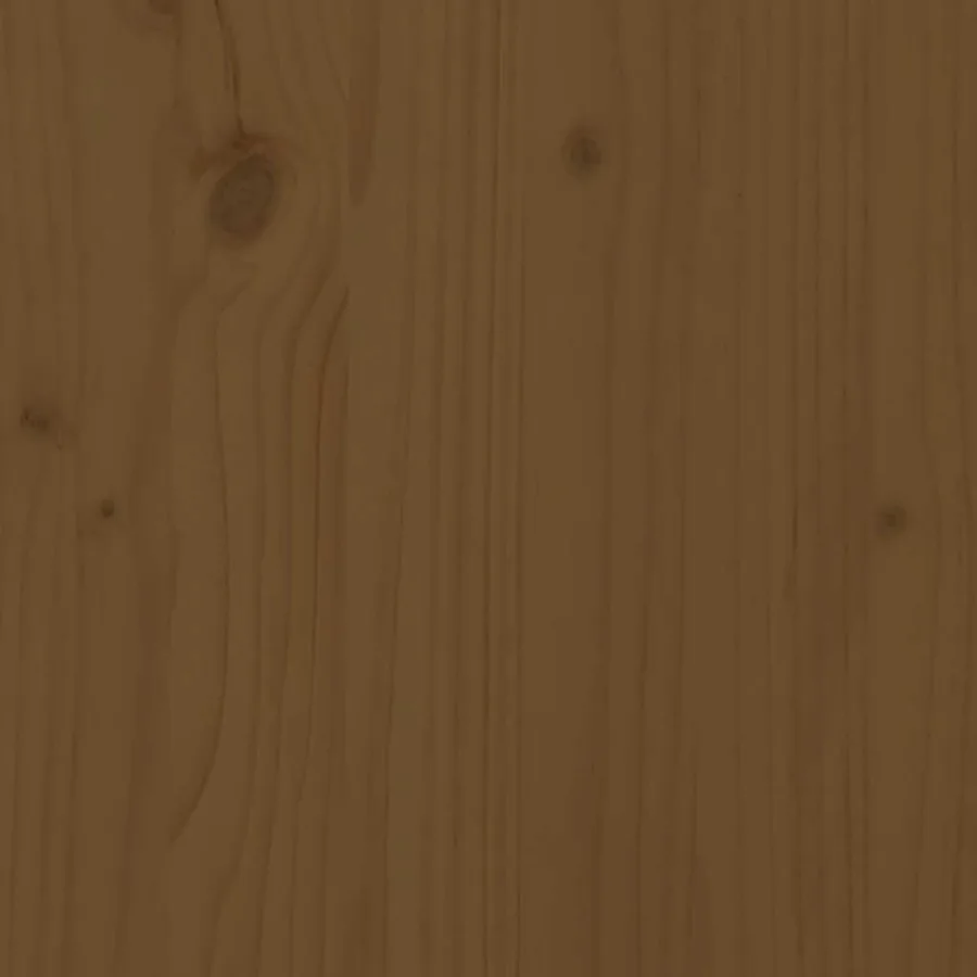 Boîte de rangement Marron miel 110x50x45,5cm Bois massif de pin - 11