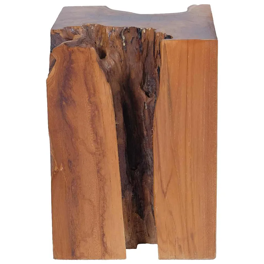 Tabouret Bois de teck massif - 12