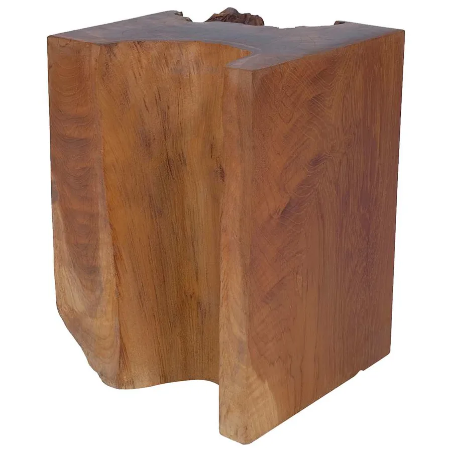Tabouret Bois de teck massif - 5
