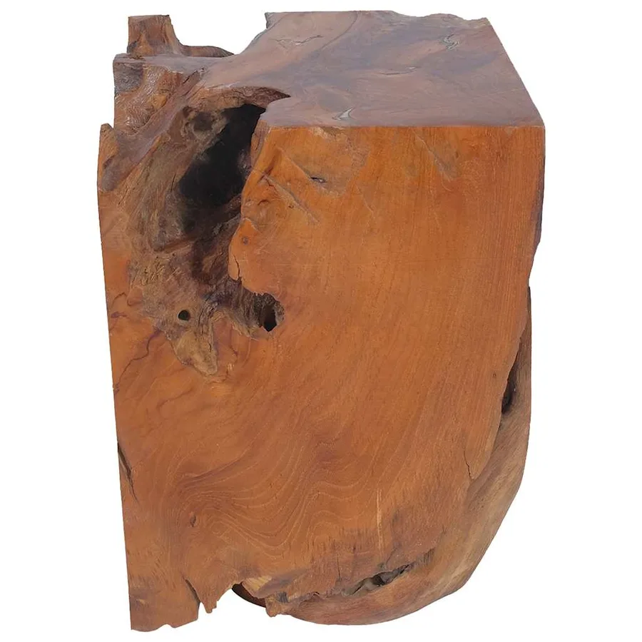 Tabouret Bois de teck massif - 6
