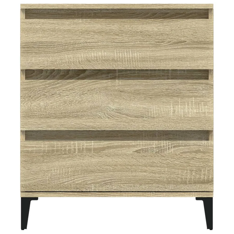 Buffet Chêne sonoma 60x35x70 cm Bois d'ingénierie - 5