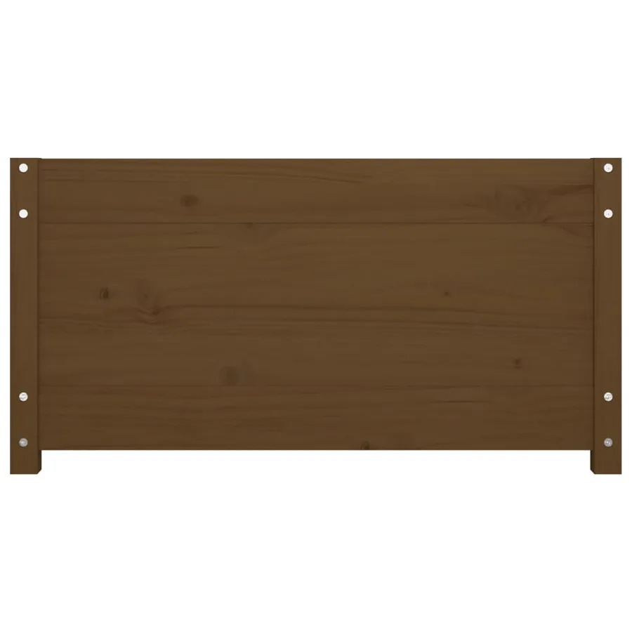 Lit de jour sans matelas marron miel 80x200 cm bois pin massif - 9