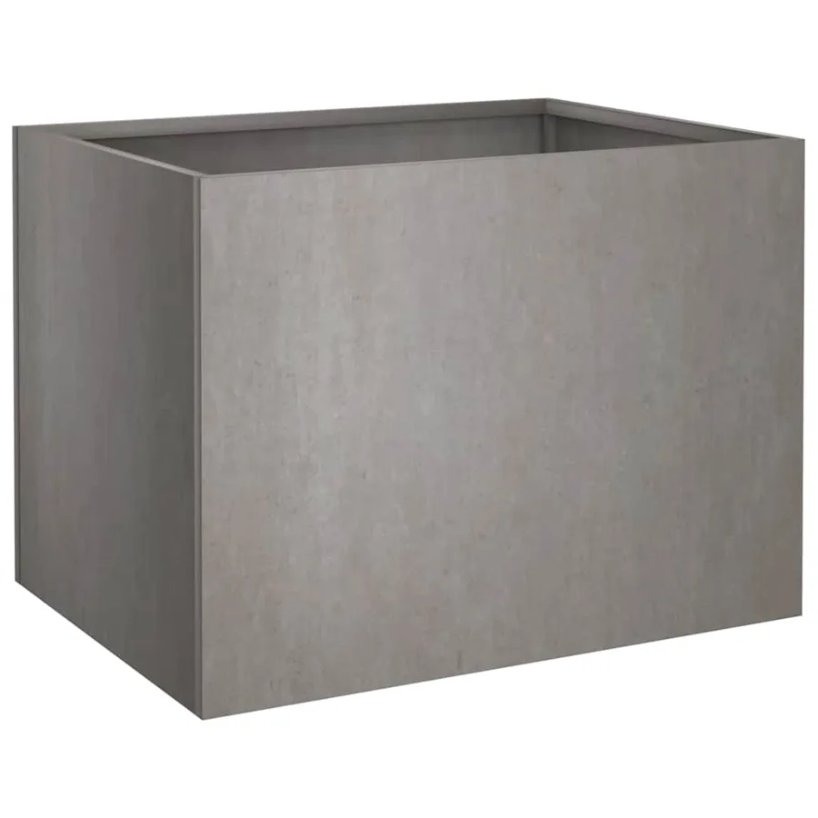 Jardinière 62x47x46 cm acier corten - 4