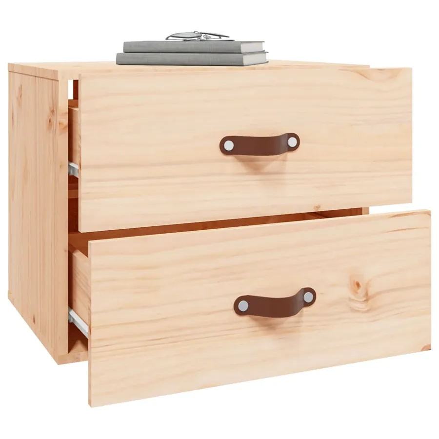 Table de chevet murale 50x36x40 cm - 5
