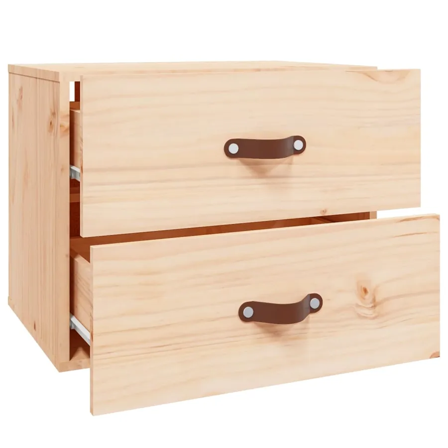Table de chevet murale 50x36x40 cm - 8