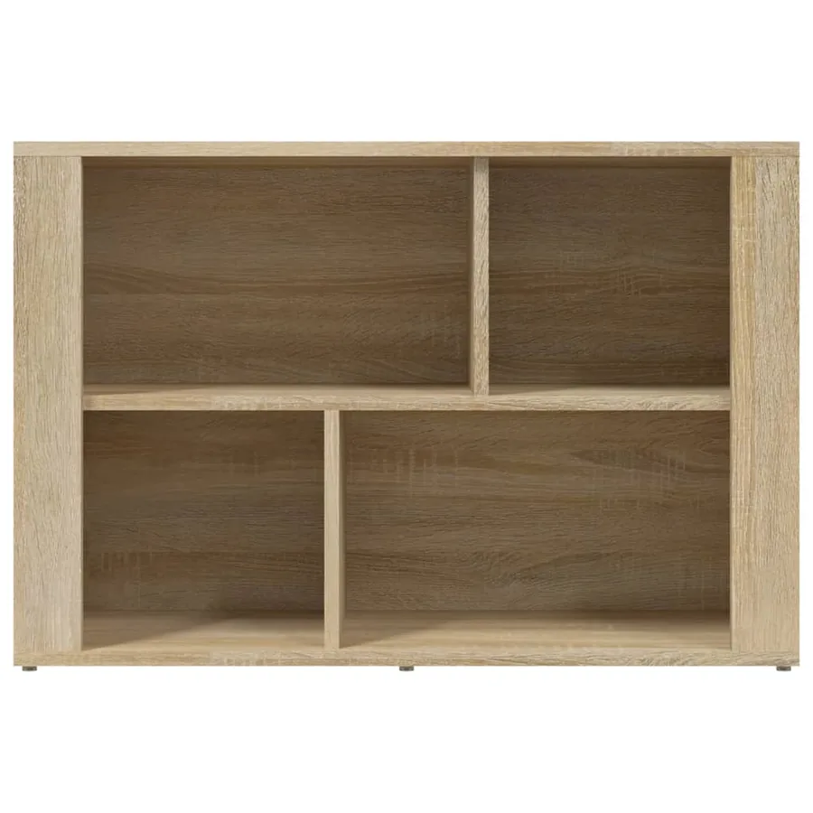 Buffet Chêne sonoma 80x30x54 cm Bois d'ingénierie - 5