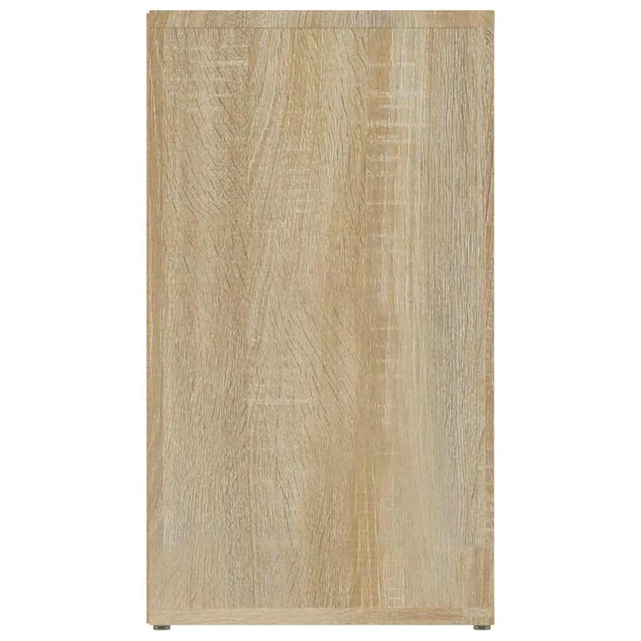 Buffet Chêne sonoma 80x30x54 cm Bois d'ingénierie - 6