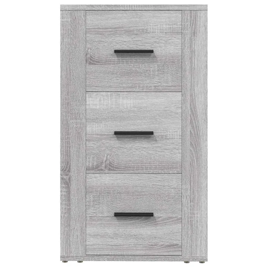 Buffet Sonoma gris 40x33x70 cm Bois d'ingénierie - 7