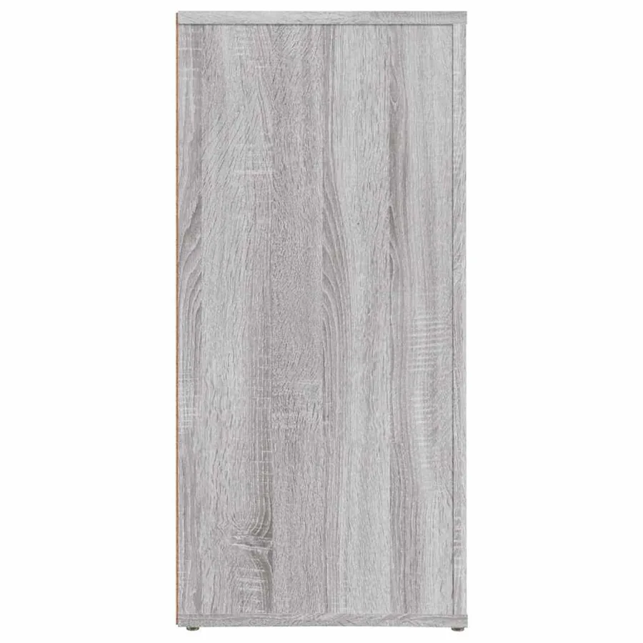 Buffet Sonoma gris 40x33x70 cm Bois d'ingénierie - 8
